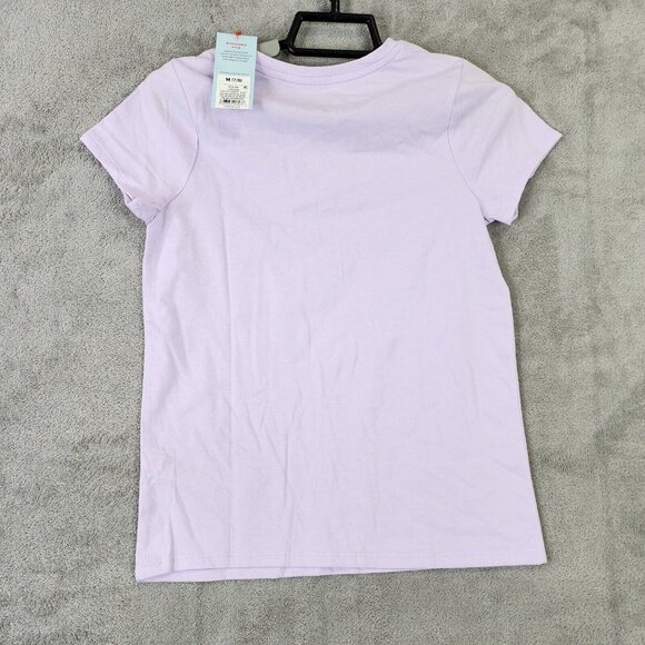 Girls “Growing Every Day” Short Sleeve Shirt Cat & Jack Purple Size M (7/8) - Picture 2 of 9